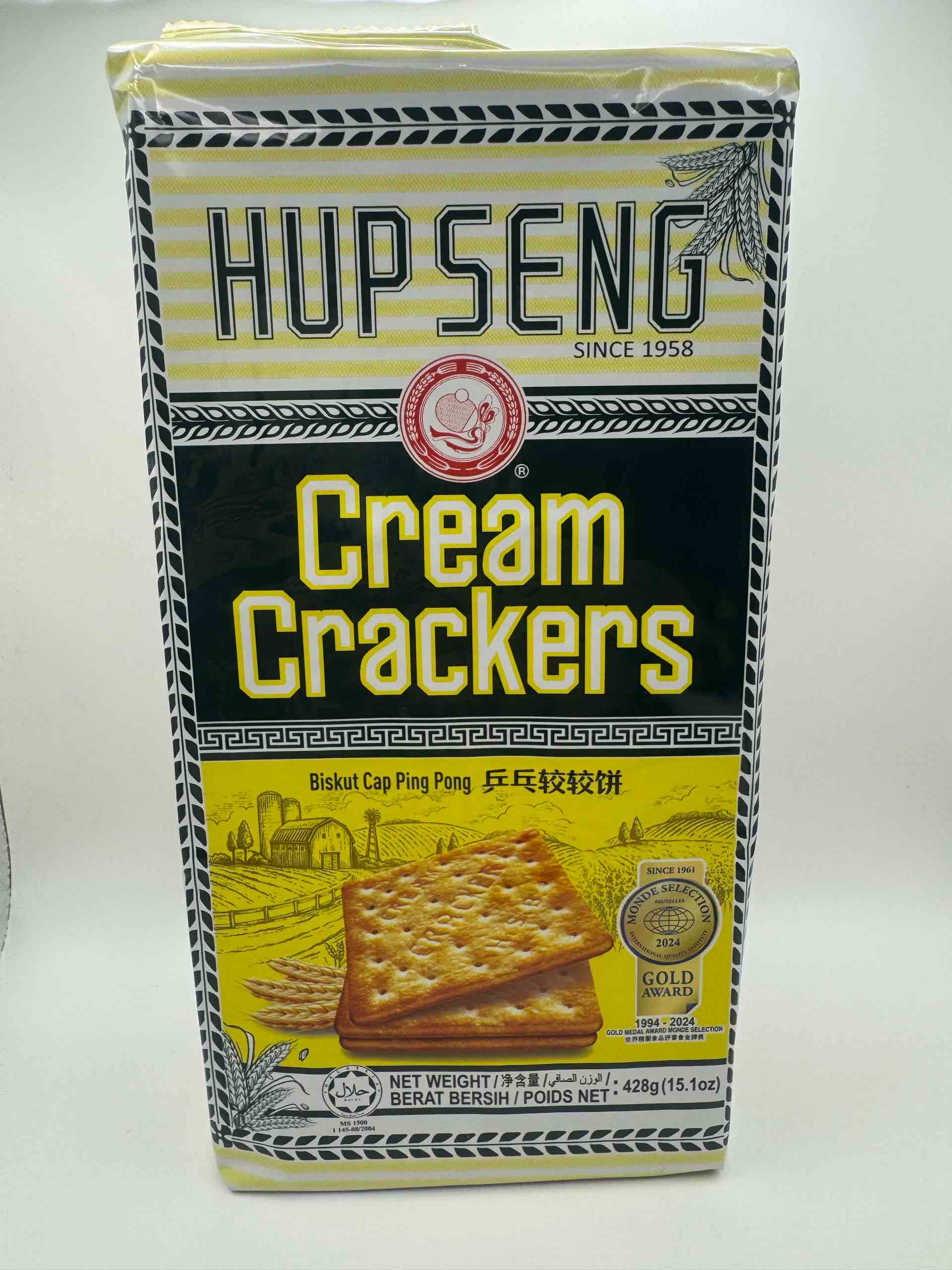 Hup Seng Cream Crackers 428g