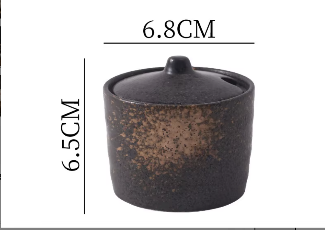 Condiment Jar — Iron Rust