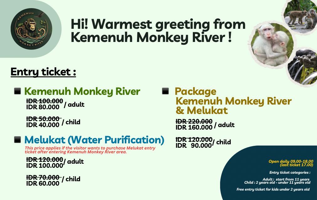 KEMENUH MONKEY RIVER