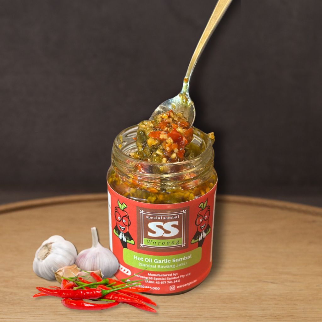 Small Hot Oil Garlic Sambal - 120 g 1